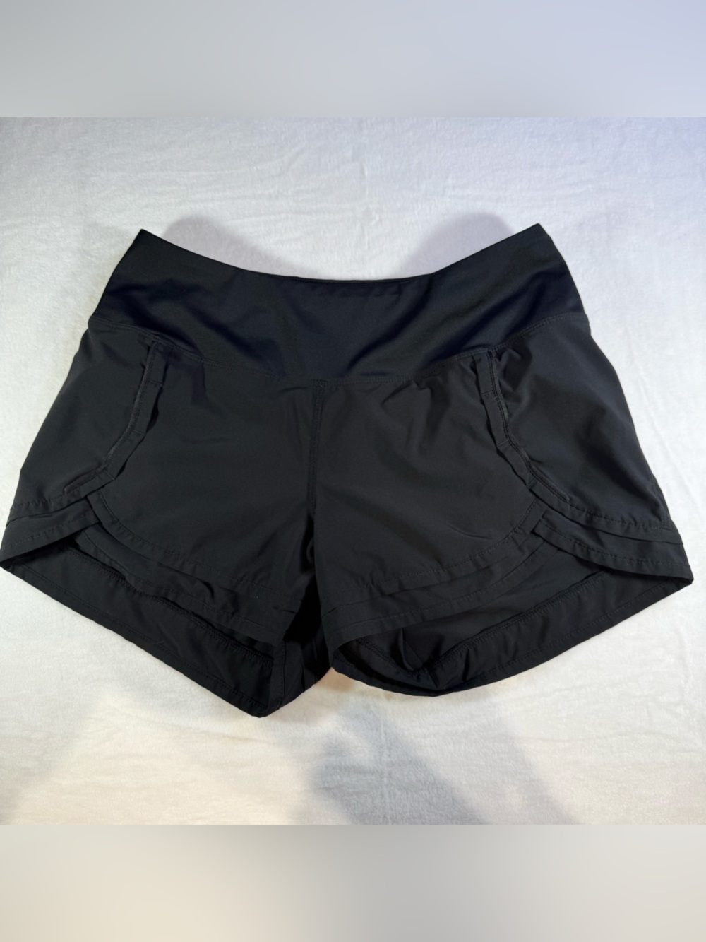 Athleta Black Women's Performance Running Shorts
